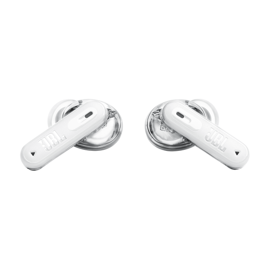 JBL Tune Beam 2 Ghost Edition - Ghost White - True Wireless Noise Cancelling Earbuds - Front